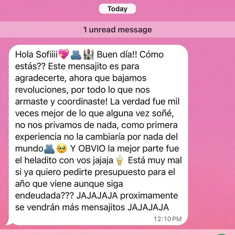 Mensaje de una viajera: fue mil veces mejor de lo que alguna vez soñé
